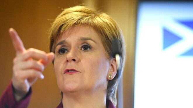 Nicola Sturgeon skót miniszterelnök (Forrás: BBC) Nicola Sturgeon skót miniszterelnök (Forrás: BBC)