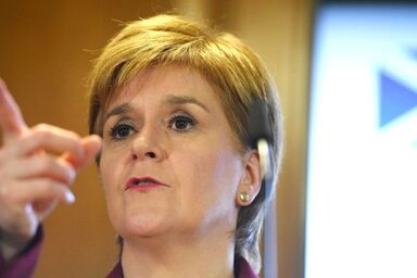 Nicola Sturgeon skót miniszterelnök (Forrás: BBC)