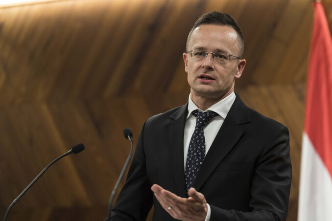 Szijjártó Péter magyar külgazdasági és külügyminiszter (Fotó: MTI/KKM/Borsos Mátyás) Szijjártó Péter magyar külgazdasági és külügyminiszter (Fotó: MTI/KKM/Borsos Mátyás)