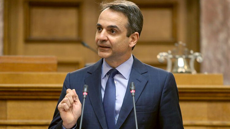 Kiriákosz Micotákisz görög miniszterelnök (Forrás: avaz.ba)