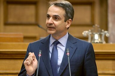 Kiriákosz Micotákisz görög miniszterelnök (Forrás: avaz.ba)
