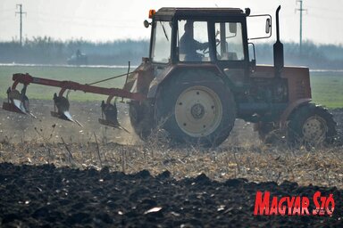 Termőföldet szánt-e még Vajdaságban a traktor? (Fotó: Ótos András)
