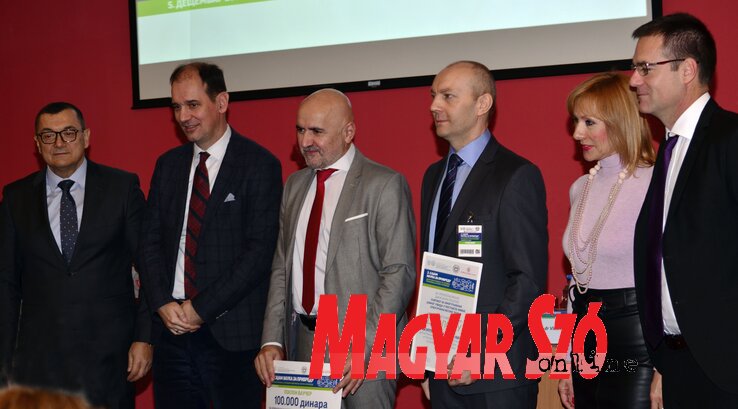 A díjazottak (Dávid Csilla felvétele)