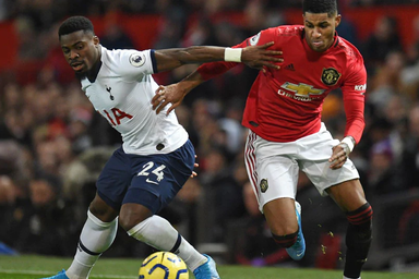 Rashford ficánkolt a Tottenham ellen (Fotó: Beta/AP)