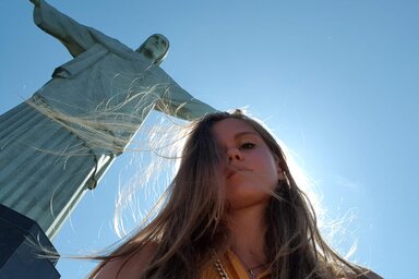 Úri Annamária Brazíliában (Fotó: L. Móger Tímea)