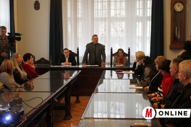 Zlatko Marosiuk köszönti az egybegyűlteket (Fotó: Benedek Miklós)