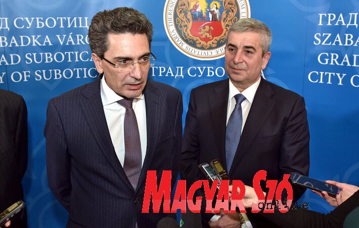 Raúl Bartolomé Molina és Bogdan Laban (Fotó: Gergely Árpád) Raúl Bartolomé Molina és Bogdan Laban (Fotó: Gergely Árpád)