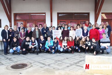 A Vöröskereszt községi szervezetének aktivistái (Fotó: Lakatos János)