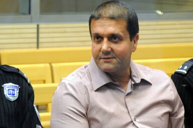 Darko Šarić (egy korábbi felvételen) saját kérésére nem volt jelen az ítélethirdetésen (Fotó: nspm.rs)
