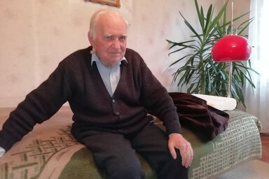 Balogh Mihály tanító úr (Tóth D. Lívia felvétele)
