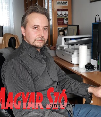 Novák Ferenc: A Magyar Szót nagyon sok kutató böngészi, ezért is igyekszünk a digitalizálásával (Homolya Horváth Ágnes felvétele)