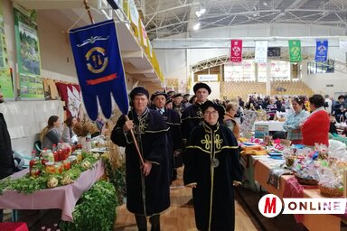 A pálinkarendek felvonulása (Horváth Zsolt felvétele)