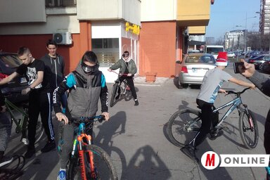 Az oktató jellegű előadáson az érdeklődők között az Invictabike klub országos szintű ifjú bajnokai is jelen voltak (Fotó: Fúró Dénes)