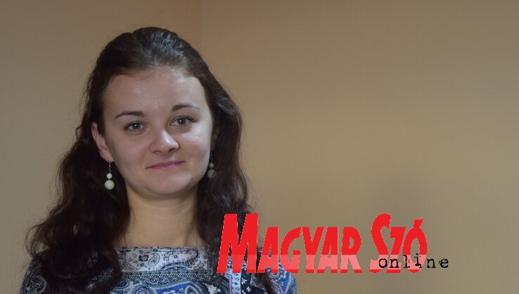 Mitru Barbara: Én már most másként látom a világot, mint ideérkezésem előtt (Nagy Magdolna felvétele) Mitru Barbara: Én már most másként látom a világot, mint ideérkezésem előtt (Nagy Magdolna felvétele)