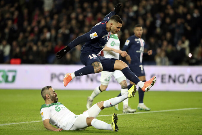 Icardi meg sem állt a mesterhármasig (Fotó: Beta/AP) Icardi meg sem állt a mesterhármasig (Fotó: Beta/AP)