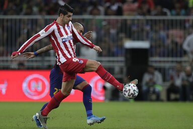 Morata is bevette a Barcelona kapuját (Fotó: Beta/AP)