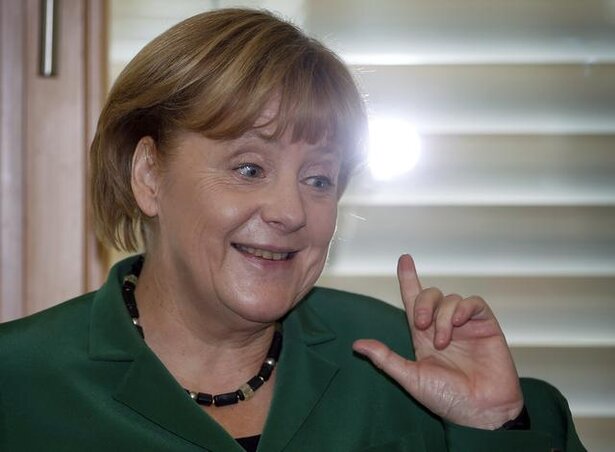 Nincs könnyű helyzetben: Angela Merkel (Fotó: Beta/AP)