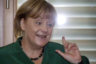 Nincs könnyű helyzetben: Angela Merkel (Fotó: Beta/AP)