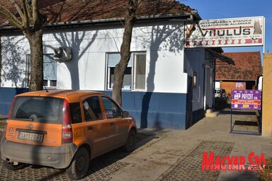 A Vitulus székhelye Zentán az Árpád utcán (Gergely József felvétele)