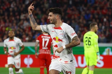 Szoboszlai második gólja tette fel a pontot az i-re Freiburgban (Fotó: Sportschau/Ann-Kathrin Rose)
