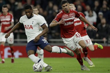 Jelenet a Tottenham–Middlesbrough mérkőzésről (Fotó: Beta/AP)