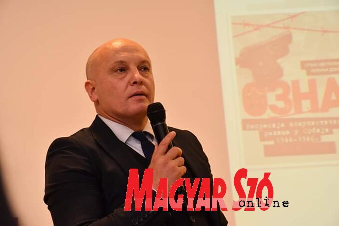 Dr. Srđan Cvetković – A kivégzések előre megtervezett forgatókönyv szerint zajlottak le (Puskás Károly felvétele) Dr. Srđan Cvetković – A kivégzések előre megtervezett forgatókönyv szerint zajlottak le (Puskás Károly felvétele)