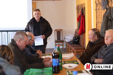 A gunarasi Gazdakör első téli előadásán (Lakatos János felvétele)