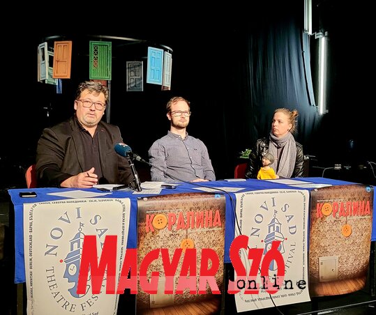 Mihajlo Nestorović, Jakub Maksimov és Kristina Savkov (Fotó: Kasza Jennifer) Mihajlo Nestorović, Jakub Maksimov és Kristina Savkov (Fotó: Kasza Jennifer)