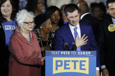 Pete Buttigieg, South Bend polgármestere (Fotó: Beta/AP)