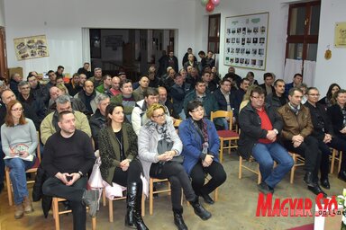 A csókai élőújság iránt igen nagy volt az érdeklődés (Gergely József felvétele)