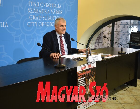 Aleksandar Toković a sajtótájékoztatón (Fotó: Patyi Szilárd) Aleksandar Toković a sajtótájékoztatón (Fotó: Patyi Szilárd)
