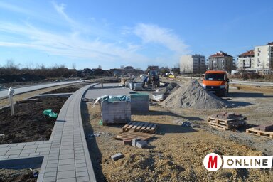 A munkálatok jó ütemben haladnak a Jovan Dučić sugárúton (Ótos András felvétele)