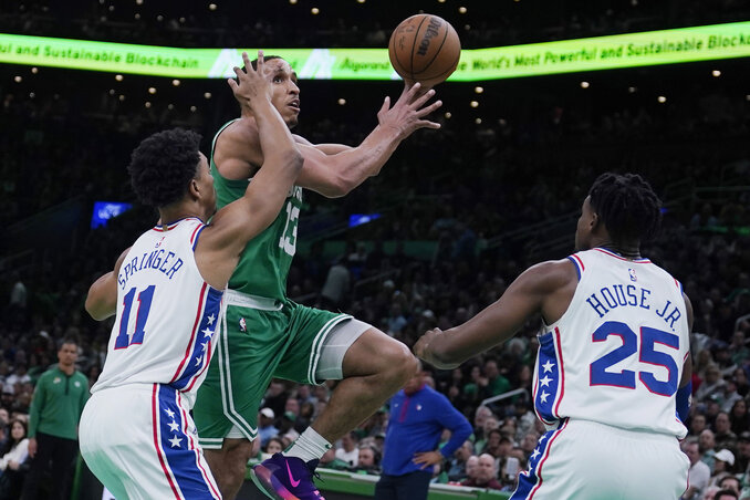 Malcolm Brogdon a padról beszállva ismét kulcsszerepet játszott (Fotó: Beta/AP) Malcolm Brogdon a padról beszállva ismét kulcsszerepet játszott (Fotó: Beta/AP)