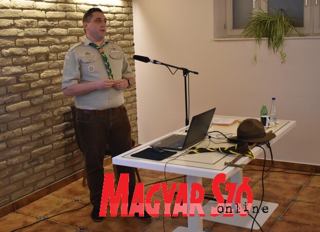 Szabó Hunor előadás közben (Fotó: Patyi Szilárd) Szabó Hunor előadás közben (Fotó: Patyi Szilárd)