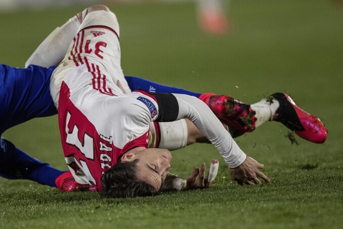 A Getafe nem sajnálta az Ajax játékosait (Fotó: Beta/AP)
