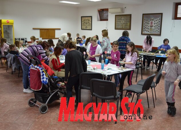 A nagycsaládos foglalkozások népszerűek a gyerekek körében(Lakatos János felvétele)