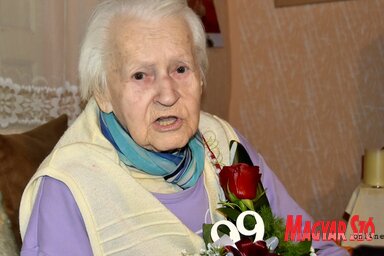 Ibolya néni a napokban tölti a 99. életévét (Fotó: Gergely József)