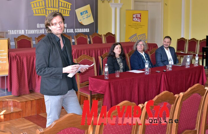 Beke Ottó, Törteli Telek Márta, M. Nagy Richárd és Szűts Zoltán (Fotó: Gergely Árpád)