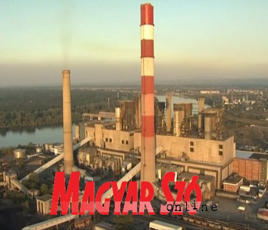 Az obrenovaci, szénalapú Nikola Tesla Hőerőmű (Ótos András felvétele)