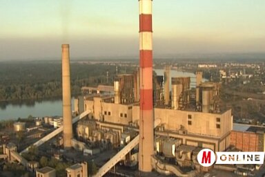 Az obrenovaci, szénalapú Nikola Tesla Hőerőmű (Ótos András felvétele)