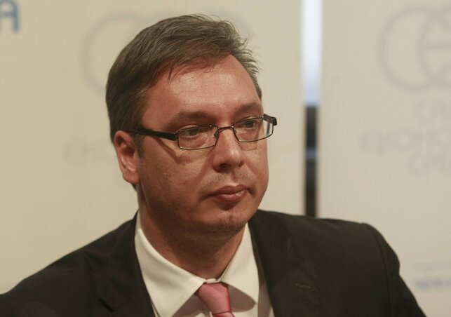 Aleksandar Vučić (Fotó: Beta)