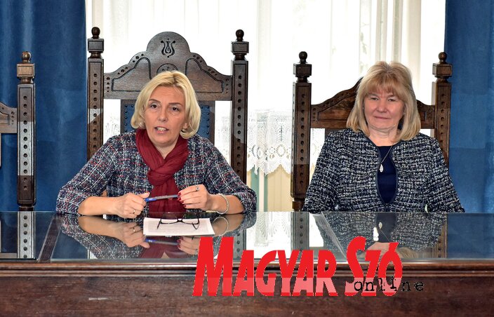 Zagorka Panić és Varga Petrić Márta (Fotó: Gergely Árpád)