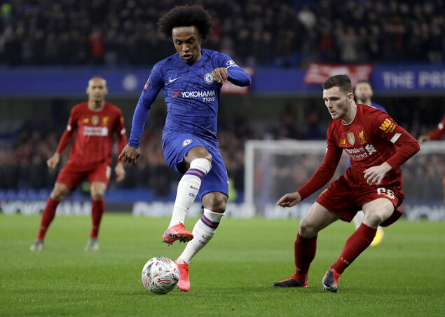 Willian megviccelte a Vörösöket (Fotó: Beta/AP)