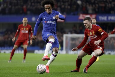 Willian megviccelte a Vörösöket (Fotó: Beta/AP)