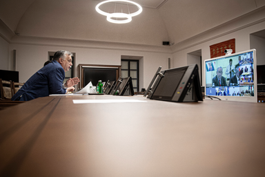 Fotó: MTI/Miniszterelnöki Sajtóiroda/Fischer Zoltán