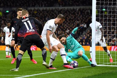 Az utóbbi időben sem a Leipzig, sem a Tottenham nem remekelt (Fotó: Beta/AP)