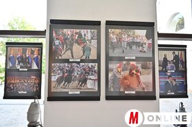 A romániai, partiumi, nagyváradi Mezey Lajos Galériában megnyílt napilapunk fotóriporterének, Ótos Andrásnak a kiállítása. 