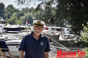 Újvidéken is kikötött a Vajdaság vízi útvonalait népszerűsítő regatta  (Ótos András felvétele)