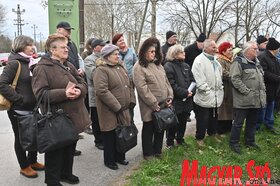 Ünnepélyes istentisztelet és koszorúzás Magyarittabén (Ótos András felvétele)