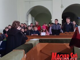 Ünnepi istentisztelet a pacséri református templomban (Kazinczy Paszterkó Diana)